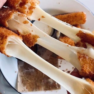 Homemade Fried Mozzarella