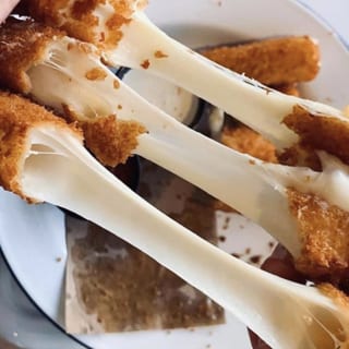 Homemade Fried Mozzarella